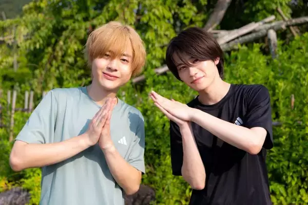 関西ジュニア嶋﨑斗亜＆岡佑吏、高難度なジャグリングの技に挑戦「新しい一面を見てもらいたい」