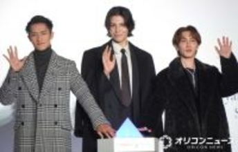 Snow Man岩本照＆渡辺翔太＆ラウール、六本木・けやき坂イルミネーションを点灯　初の男性ゲストに「我ながらぴったり」