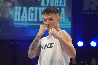 【RIZIN】萩原京平、ダウトベック攻略のヒントはYA-MAN「1発受けても2発打ち返す」