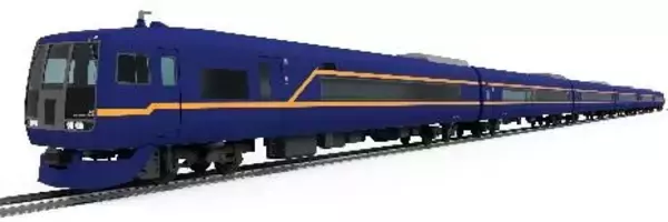 JR東、宇都宮線など走行の253系車両のデザイン変更　東武鉄道相互直通運転20周年を記念　日光東照宮など意識した青色に