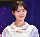 「トリンドル玲奈、第1子出産後初の公の場　ショートヘアで幸せオーラ振りまく」の画像1