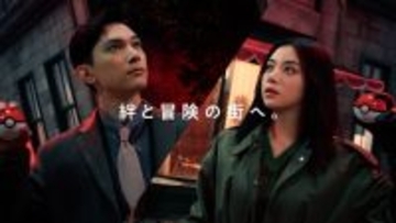 吉沢亮、ピカチュウから花束手渡しで笑顔「かわいい！」　池田エライザ共演『ポケモン』CM撮影終了