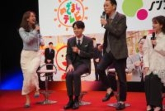 フジ井上清華アナ、研修時代から毎朝実践する体操を生披露　榎並大二郎アナは評価「理にかなってる」