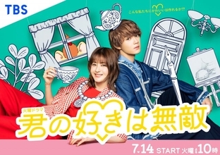 松本若菜×佐野勇斗『君の好きは無敵』ポスター解禁　正反対の2人が“大ヒットキャラ”誕生に挑む
