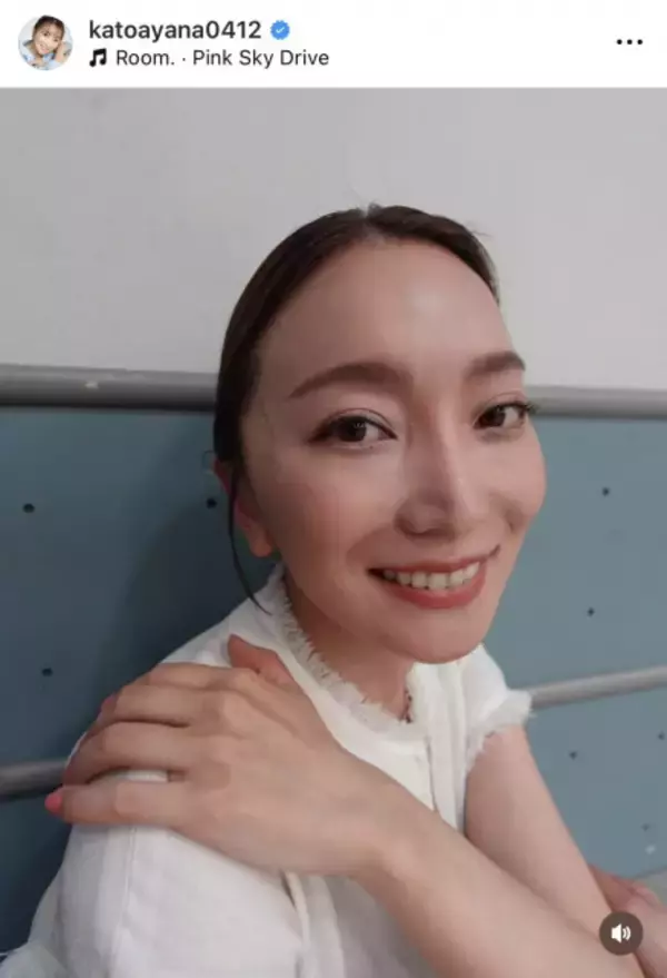 加藤綾菜、髪を“バッサリ”カット　夏らしいニューヘア披露に反響「美しい」「お似合いです」