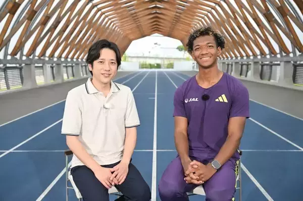 二宮和也、“ハードル日本代表”村竹ラシッドと対談　「ラシッドタイム」提案でアジア大会自国開催にエール