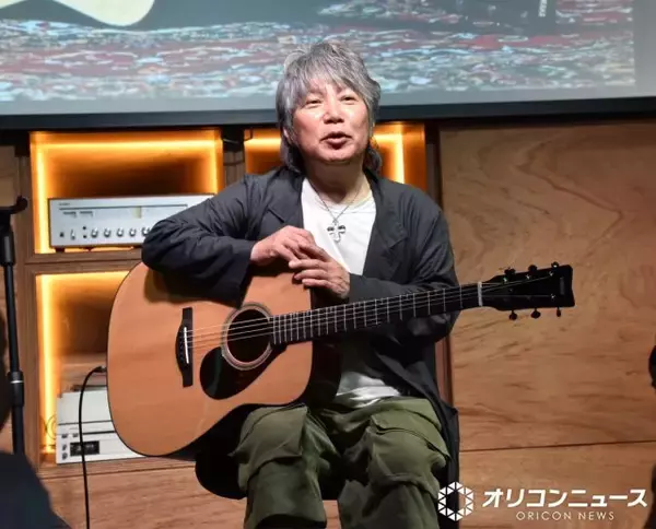 ギタリスト佐橋佳幸、ヤマハ新ギターを弾き比べ「音程がぴったり合っていて気持ちいい」「これください（笑）」