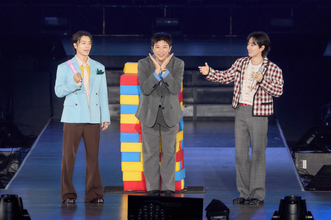 SUPER JUNIOR-D＆E、結成15周年の日本初ファンパーティー　歌・ダンス・ゲームでファンを魅了　シンドンもサプライズ登場