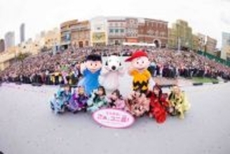 FRUITS ZIPPER、USJ『ユニ春』で特別ステージ披露　関西出身の鎮西寿々歌が“思い出”語る