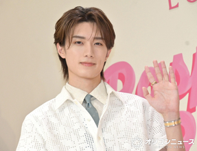 NEWS小山慶一郎、M!LK山中柔太朗と顔面白塗り2ショット公開「小山の推しです」