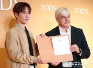 Snow Man渡辺翔太、ブランドアンバサダー就任会見で照れ隠し　ついつい茶目っ気出すも「いつもより真面目に」