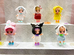 “予約即完売”の話題作「ぷちリカちゃん」ずらり　発売半年で累計65万個突破【おもちゃショー2026】