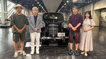 おぎやはぎ、“日本最大級の自動車博物館”で大興奮　トヨタ『クラウン』の“先祖”とは？