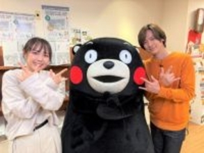 DAIGO、くまモンとの再開に感激→トリプル“うぃっしゅ！”ショット