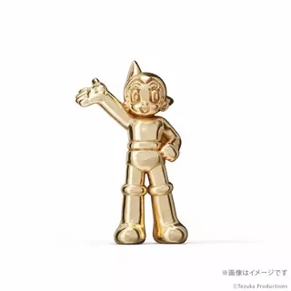 鉄腕アトム＆ヒョウタンツギ＆ブッダ、18金ミニフィギュアに　手塚治虫氏の漫画家デビュー80周年の節目に制作