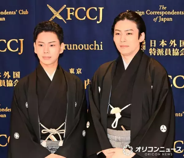 市川染五郎＆尾上辰之助、海外での活動について言及「まずは求められる役者になること」