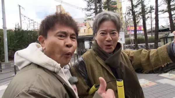 浜田雅功、“同い年”唐沢寿明と2ショット　場所は大阪・太融寺