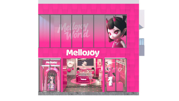 「Mellojoy」の世界に飛び込むリアル体験型ストアが原宿にオープン　細部までこだわったもっちりかわいい“スクイーズ”を楽しむ