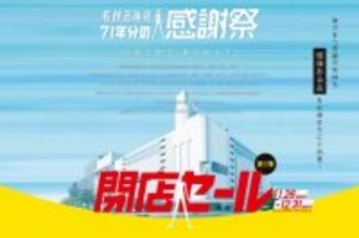 来年2月で閉店へ… 名鉄百貨店「第1弾閉店セール」注目ポイント　有名ブランド、ジュエリー、美術品も【概要】