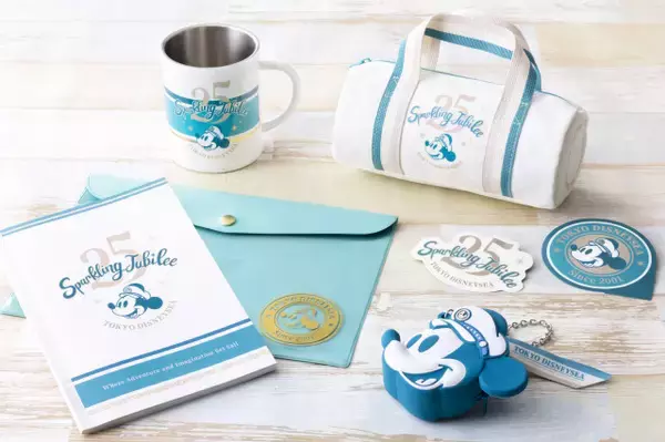 東京ディズニーシー25周年のテーマカラーは“ジュビリーブルー”　記念グッズを一挙公開