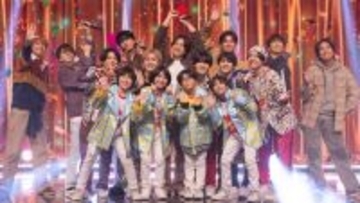 WEST.、関西ジュニアに団体芸を伝授　藤井流星は“顔がソックリ”山中一輝と衝撃のシンクロ