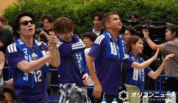 【W杯2026】気温は28度…　渋谷のPV会場150人熱気に包まれる　会場では水配布＆永島優美が体調気遣う場面も【レポート】