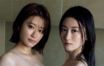 元NMB48の美ボディ姉妹・上西恵＆怜、浪速が生んだビューティペアが魅せる見惚れる距離感のグラビア