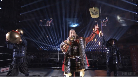 【超RIZIN.5】榊原CEO「強者たちよ、いざ出陣じゃー!!」甲冑姿で大会を幕開け