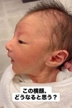 パパ譲りの鼻高ベビー、1年後の成長した姿に800万再生「骨格が異次元」「もうイケメンやないか！」
