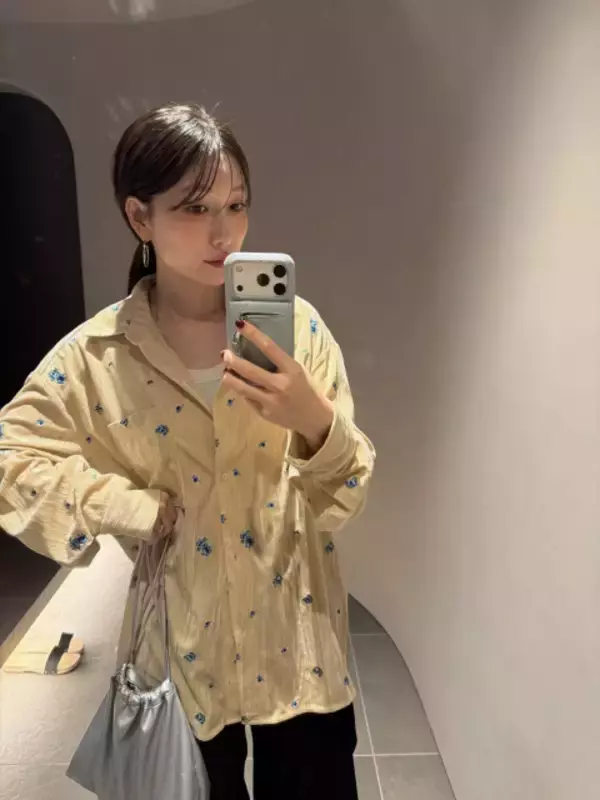 あいのり桃、嫌味コメントに言及「この服は何も悪くない」　デニム合わせの新コーデ公開