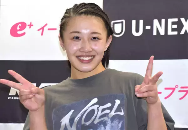 【RIZIN】現役JK戦士NOEL「ケイト選手とやる権利はあるかな」イ・ボミに鮮やか一本勝ち