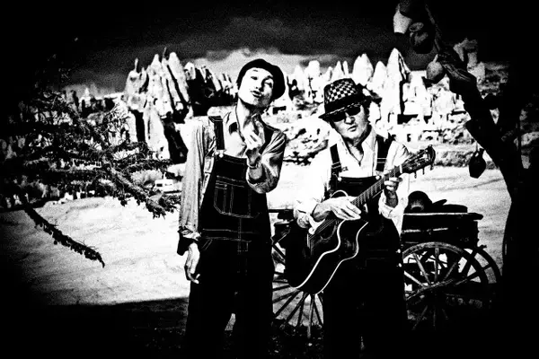 甲本ヒロト＆内田勘太郎による“ブギ連”、初のライブアルバム発売へ　アートワークは甲本が担当