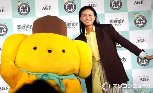 ポムポムプリン、軽快に動く　榮倉奈々驚き「結構早い！」