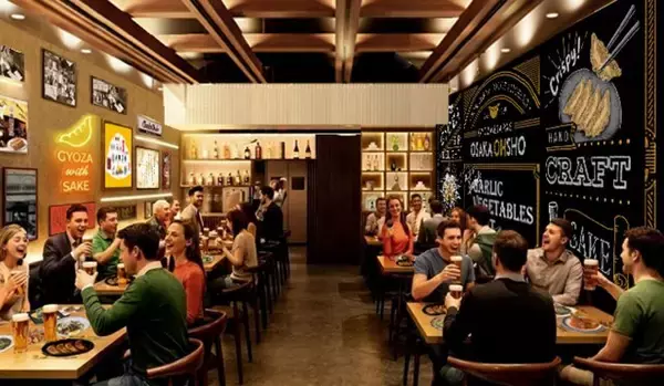 「大阪王将」、米ロサンゼルスに初出店　餃子を主役とした“体験型”業態