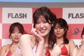169cmのスレンダー美女・山田遥佳、キックボクシングで『ミスFLASH2027』に挑む気持ちをアピール「一生懸命最後まで駆け抜けていきたい」
