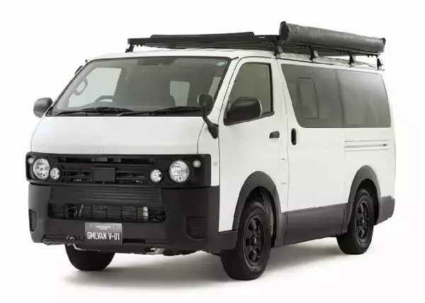 “イモトの愛車”ゴードンミラー『GMLVAN V-01』受注停止→限定販売へ　トヨタ『ハイエース』をベースに“ウッド内装”が人気