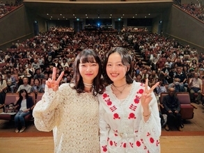 『風、薫る』最後のイベント　見上愛、涙ぐむ　上坂樹里と栃木でファンに感謝「最後まで見守って」
