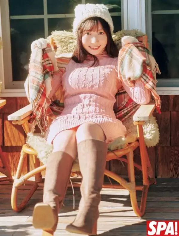 “トランジスタグラマー”小日向優花、週刊SPA!「グラビアン魂」に登場　特技の話題で盛り上がる