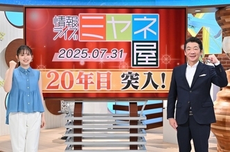 『情報ライブ ミヤネ屋』NNN系列各局エースアナウンサーが4日連続登場へ【出演者・放送日時・コメント】