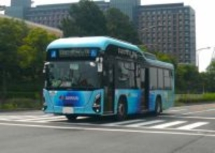 万博シャトルバス、次の仕事発表「日本の空港として初めての取り組み」へ　桜島駅～夢洲を結んだ南海バスのEV4台