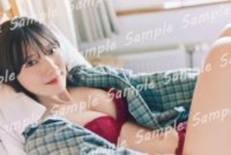 日向坂46河田陽菜、大人なボルドーランジェリー姿　2nd写真集封入特典ポストカード解禁