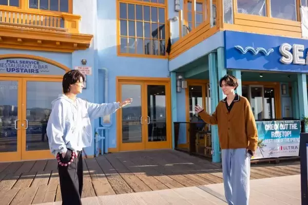 King ＆ Princeが離れ離れに!? 『King & Princeがまちあわせ in LA』オープニング＆先行カット公開