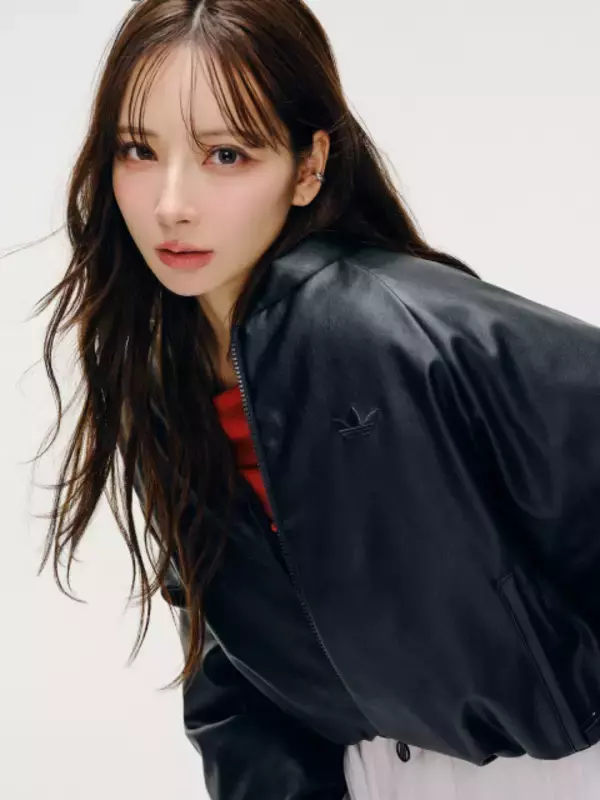 Z世代女子「憧れの体型」を持つ韓国系ギャル・ぴょなが着こなす「adidas Originals」の冬　トレンドのクロップド丈で個性あふれる4LOOK披露