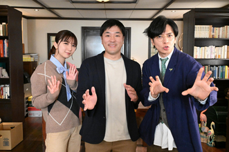 『パンダより恋が苦手な私たち』原作者、撮影現場を訪問　上白石萌歌＆生田斗真の芝居を見学「まさにイメージ通り」「すばらしい」