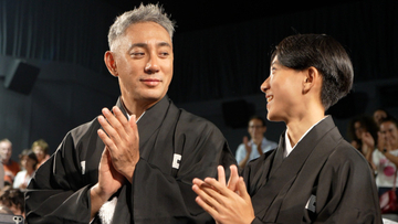 市川新之助、初出演映画でベネチアへ　父・團十郎と顔を見合わせ「ほんとに恥ずかしかったね」