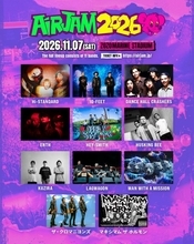Hi-STANDARD主催『AIR JAM 2026』ザ・クロマニヨンズ、マキシマム ザ ホルモン、Lagwagonら全11組発表