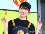 「ももクロ佐々木彩夏、大ファン公言「串カツ田中」PR大使に就任　豪快な食べ＆飲みっぷりも披露」の画像1
