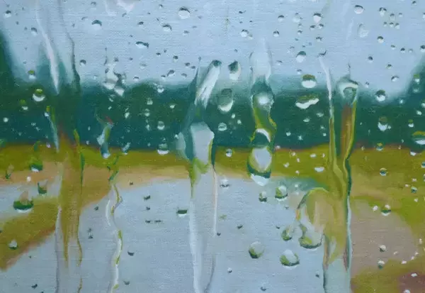 「拡大してやっとわかった」わずか4時間で描かれた『水滴』の油彩画が、まるで写真のようなみずみずしさ