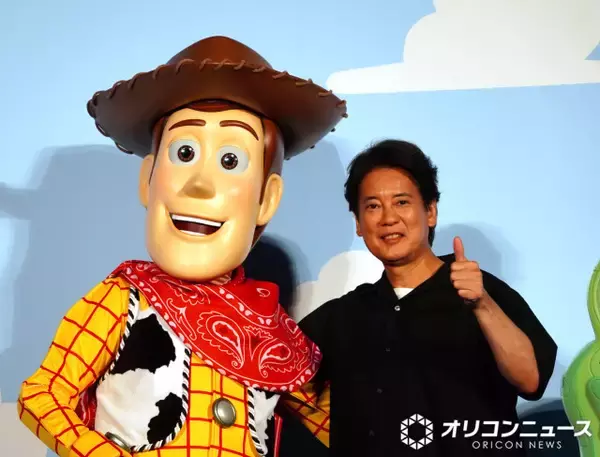 唐沢寿明、ウッディ役30年で“似てる”に言及「残念ながら俺のが先に生まれている」　所もバズと「似てる」