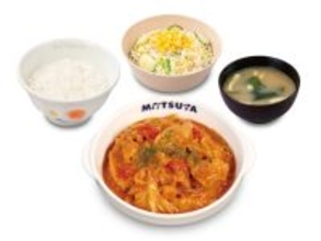 松屋、ハンバーグファンに送る“自信作”登場　ふっくらジューシー『煮込みキャベツのトマトハンバーグ定食』